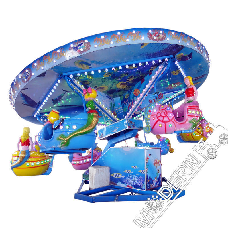 Zhengzhou Modern Fairy Tale Mermaid Amusement Swing Ride Ocean Walk Ride For Sale