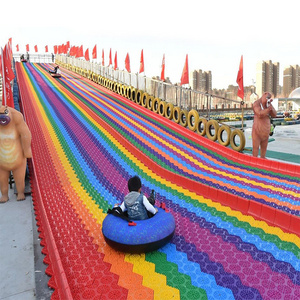 China amusement park thrilling ride Rainbow Slide for sale