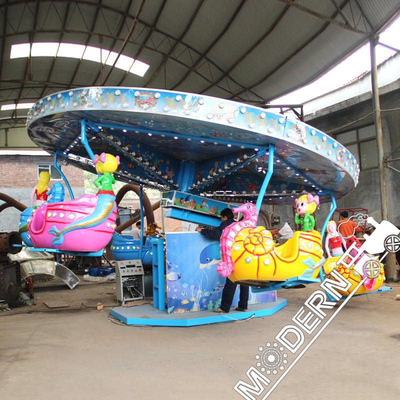 Zhengzhou Modern Fairy Tale Mermaid Amusement Swing Ride Ocean Walk Ride For Sale