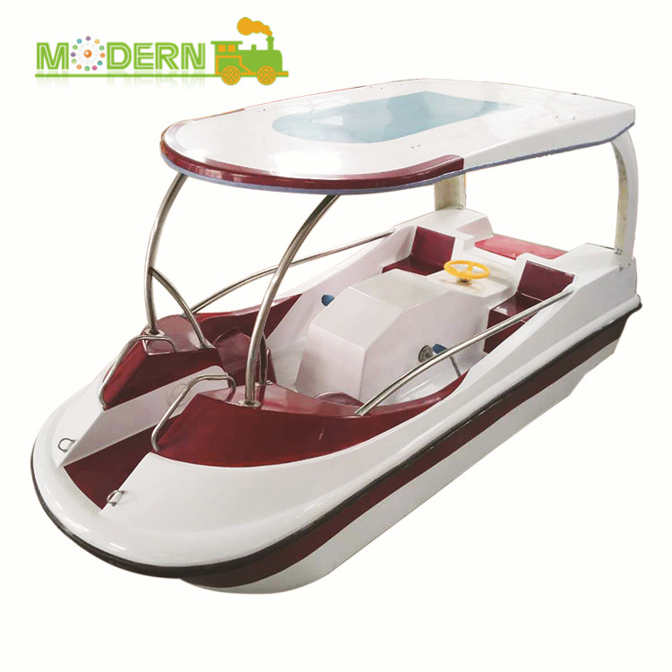 4 seats rental plastic sea used bike car electric adult aquatoy used fiberglass water pedal boat for sale kids with pedal