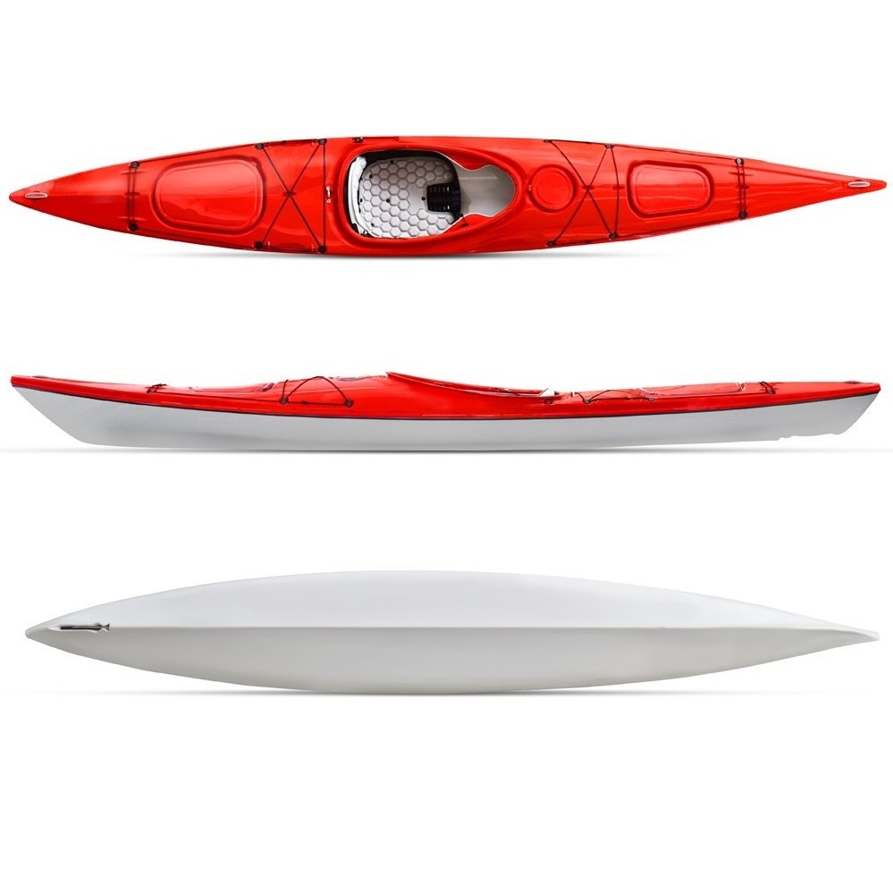 Wholesale Single Fishing Kayak OEM/ODM Sea Canoe High Quality Ocean Fishing Kayak Cheap Pedal Kayak