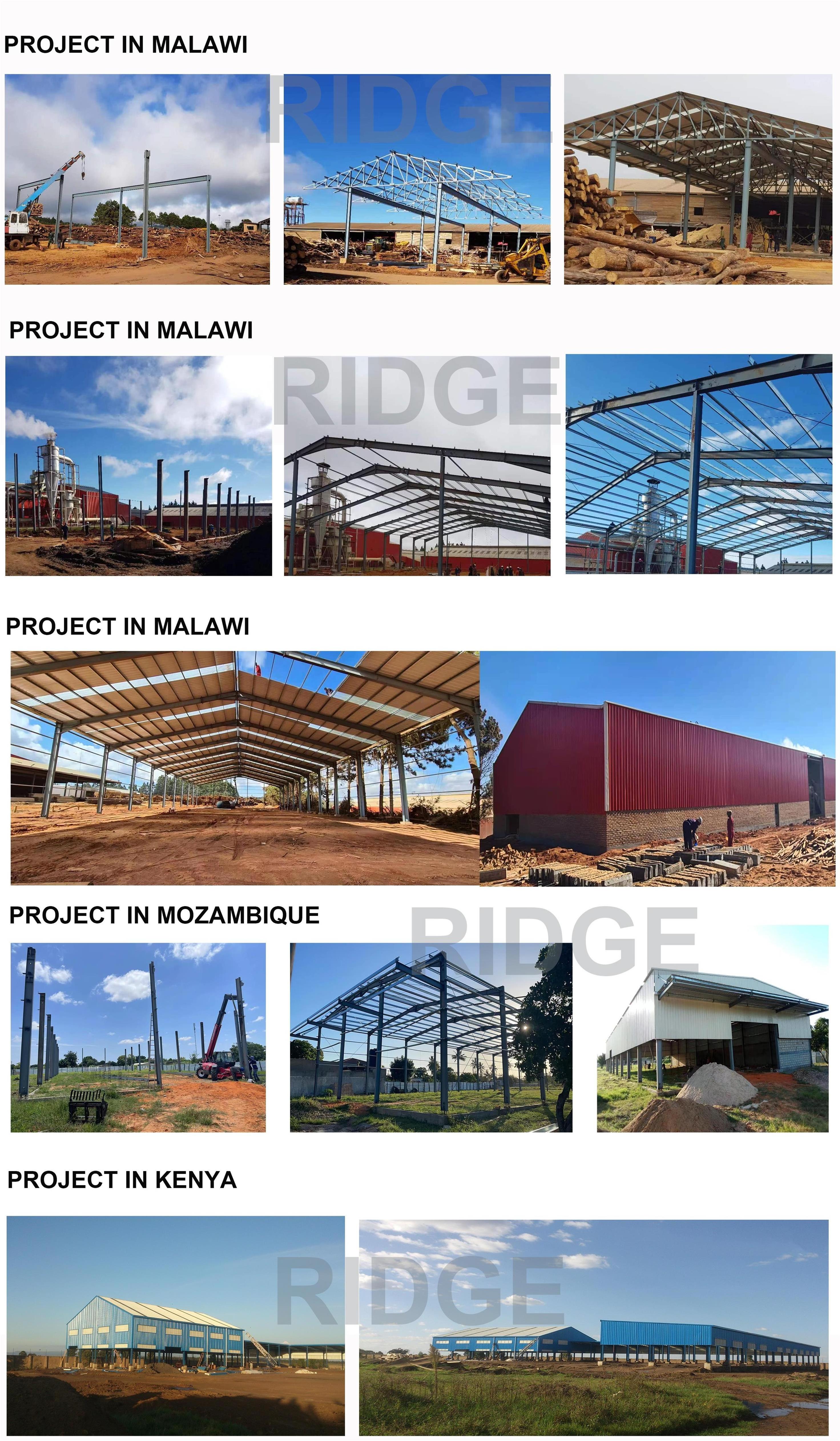 custom design metal frame construction prefab steel building bailey ...