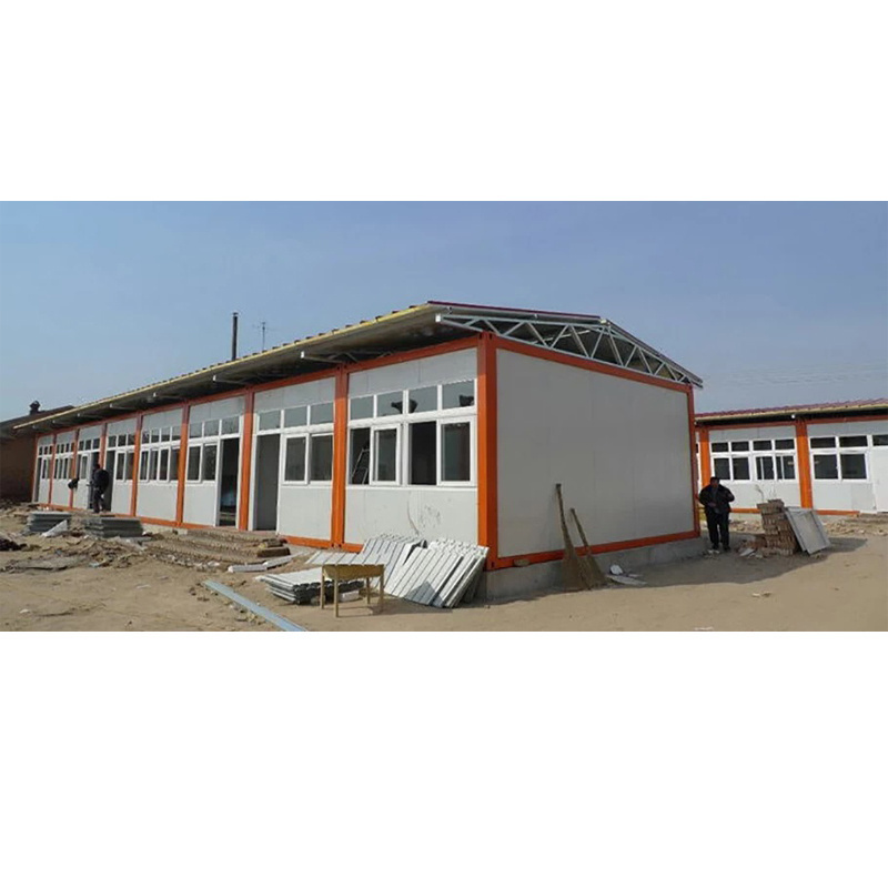 Fast assembly light Q235 steel framework prefabricated school building