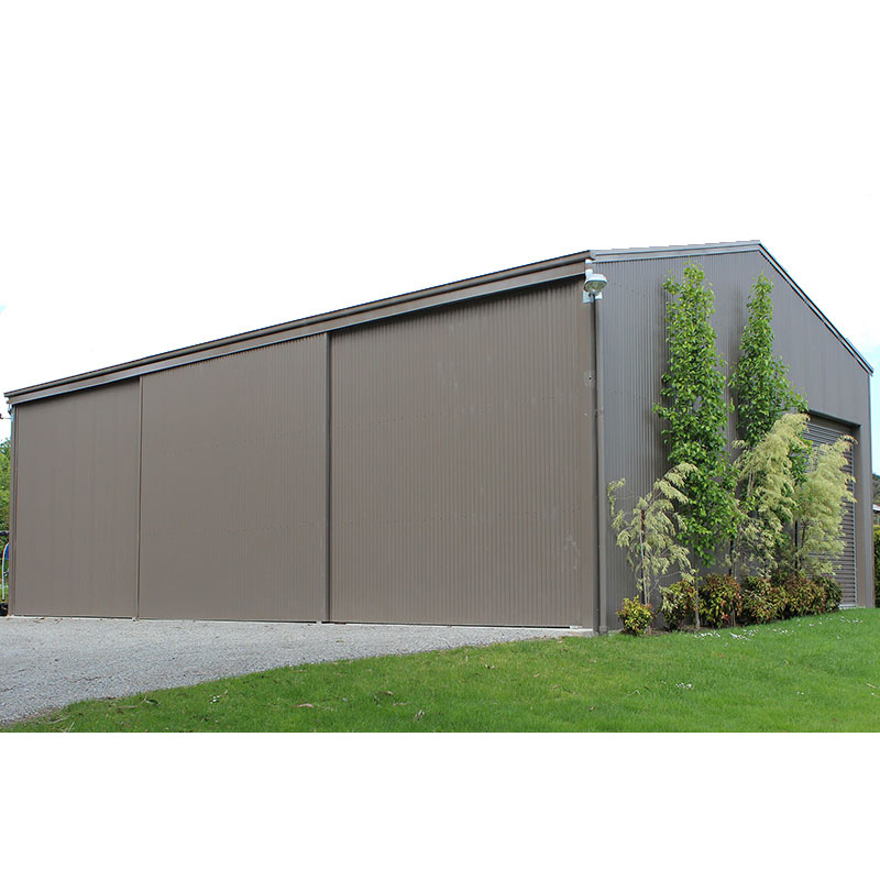 Eco-friendly good plasticity  steel material prefab garage carports for car parking