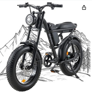 Snow Fat Tyre Electr Bike 48v 500w Electric Bike Bicycle Fat Tyre Snow Ebike Sand Ebike Electric Bicycle Foldable UL2849 GCC