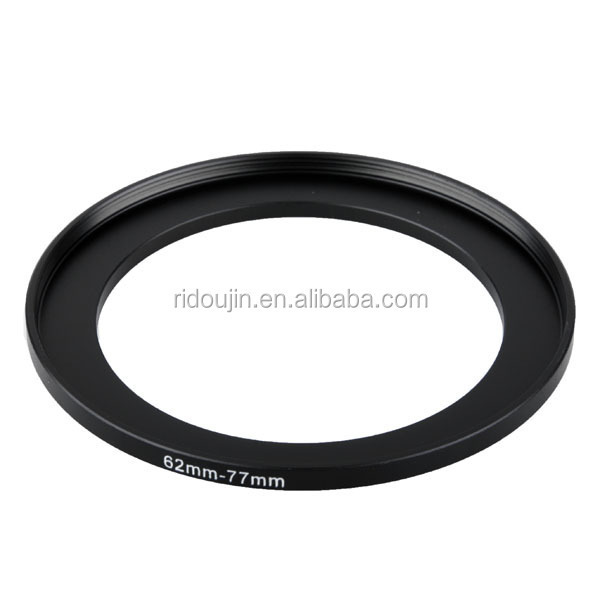 Camera aluminum 62-77mm step up ring lens adapter ring