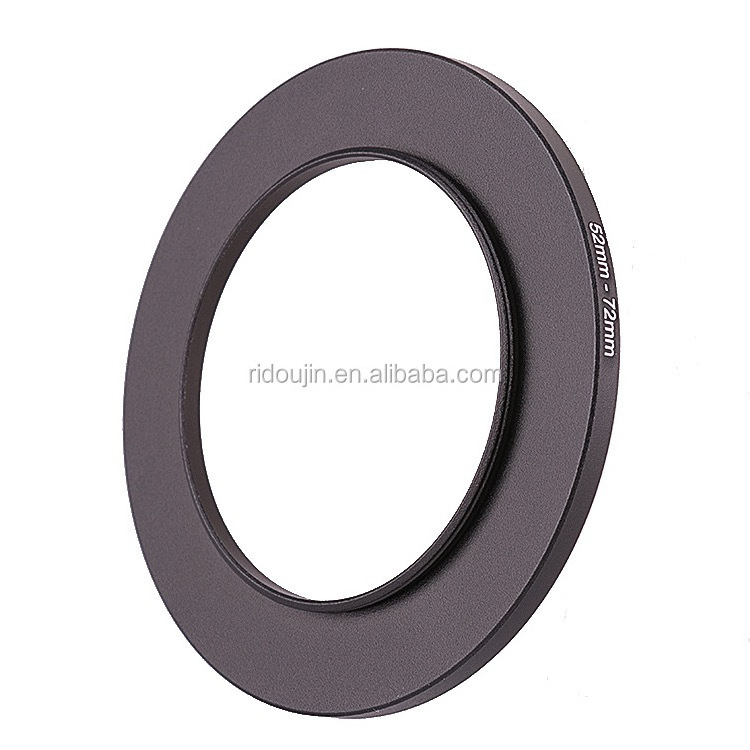 Precious and good quality Aluminum 52-72mm  lens Adapter ring for all brand DSLR camera