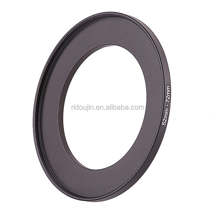 Precious and good quality Aluminum 52-72mm  lens Adapter ring for all brand DSLR camera