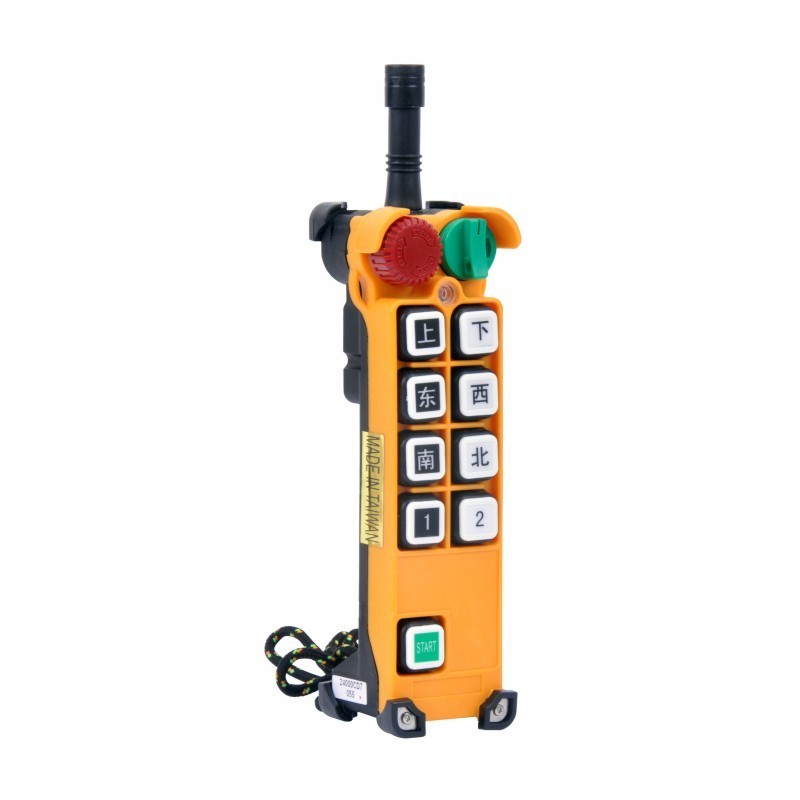 Uting telecontrol overhead crane radio remote control F24-8S 1 transmitter to 2 receiver 8 button VHF or UHF 18-65V and 65-440V