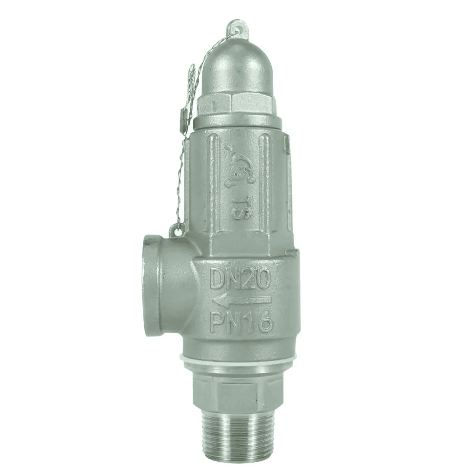 QINFENG CF8 Cf8m Stainless Steel 304 316 Bsp Npt Threaded High Pressure relief Air Gas Steam Water Safety Valve