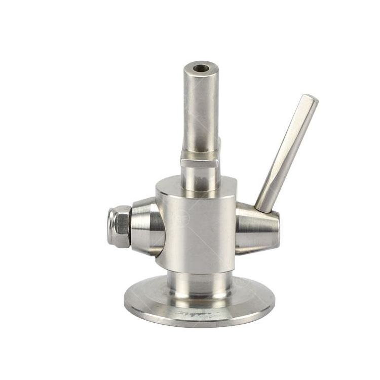 QINFENG DN5-DN10 Stainless Steel Pneumatic & Manual Food Grade Hygienic Sanitary Control Valve Water Heater Service Valves