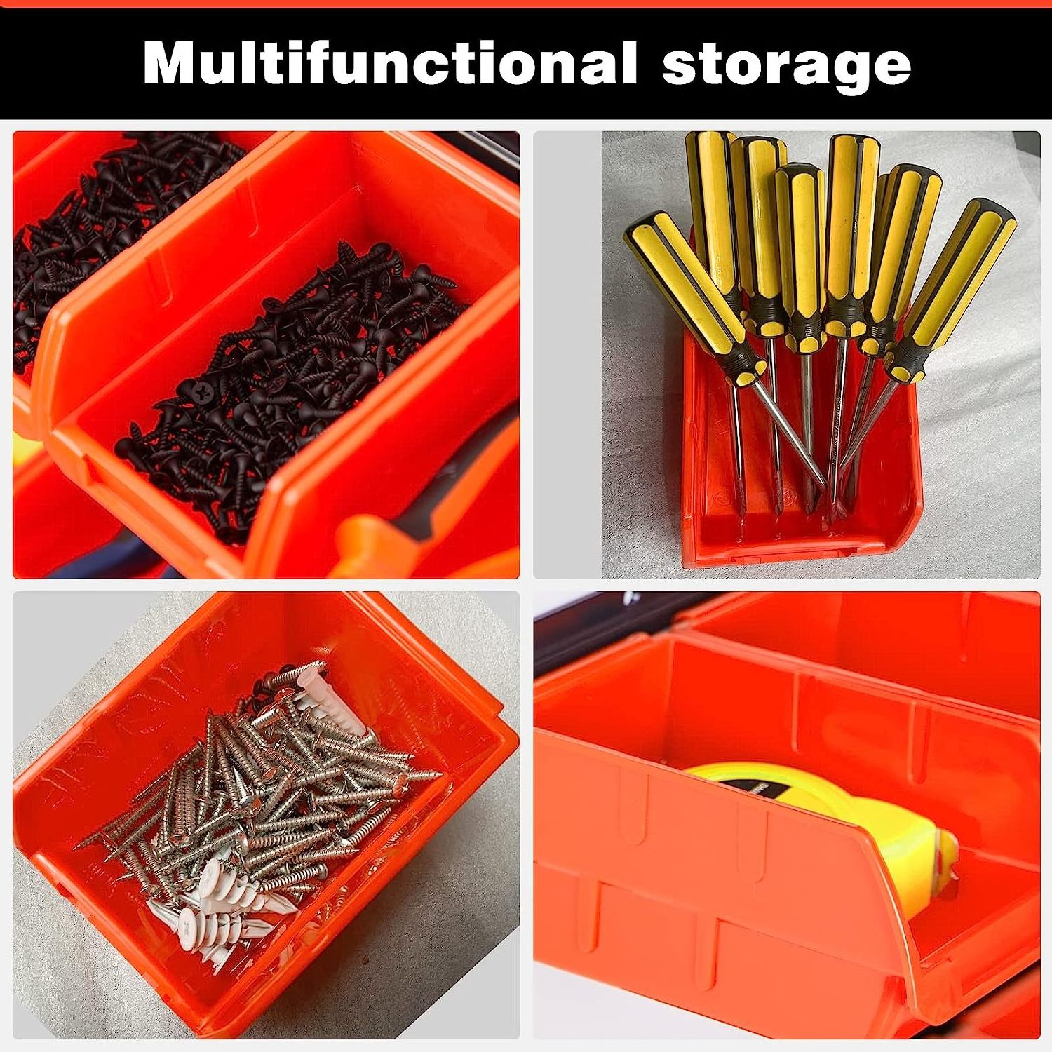 Organization And Storage Labels For Parts Rack Tool Organizers Storage Screws And Bolts Plastic Bins Wholesale