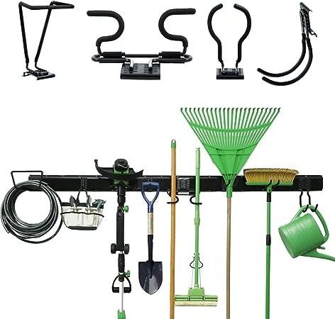 Premium Quality Multi-Functions Various Sizes Trimmer Rack Storage Grass Eater Wall Backpack Blower Hanger For Garage