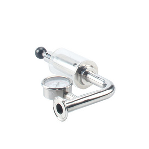 Sanitary DN25-DN50 Stainless Steel 304 316L Air Release Air Evacuation Spunding Valve Price Exhaust Cutout Valve