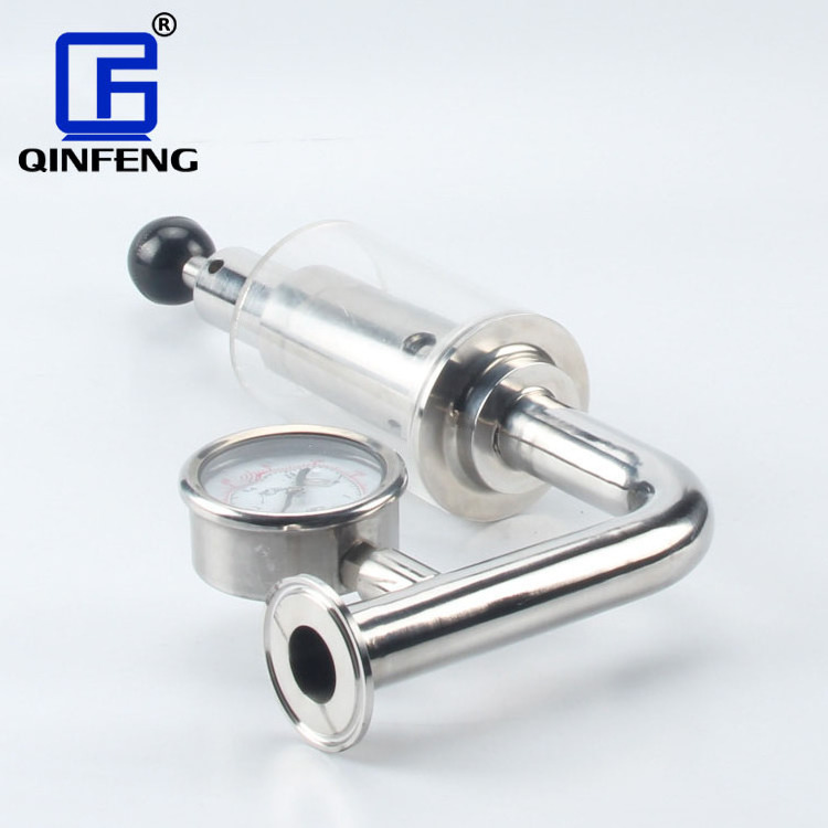 Sanitary DN25-DN50 Stainless Steel 304 316L Air Release Air Evacuation Spunding Valve Price Exhaust Cutout Valve