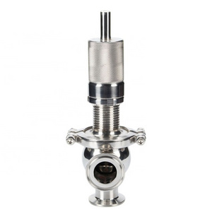 SS304/316L DN40 1.5" Hydraulic Water Flow Control Valves Relief Valves Sanitary Stainless Steel Safety Valve