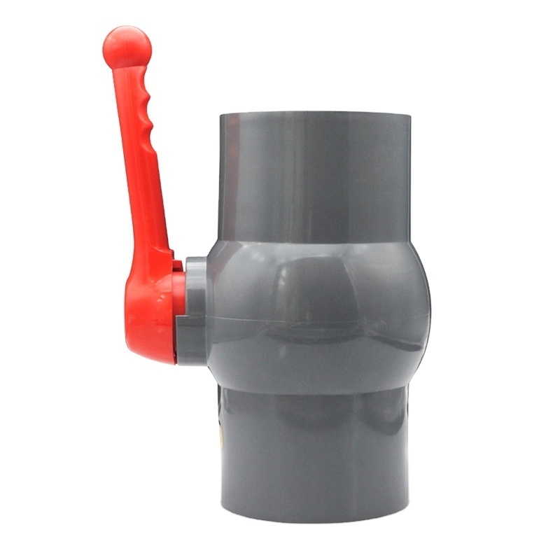 Factory Direct Sales Plastic Pvc 2 Way Ball Valve With Low Price