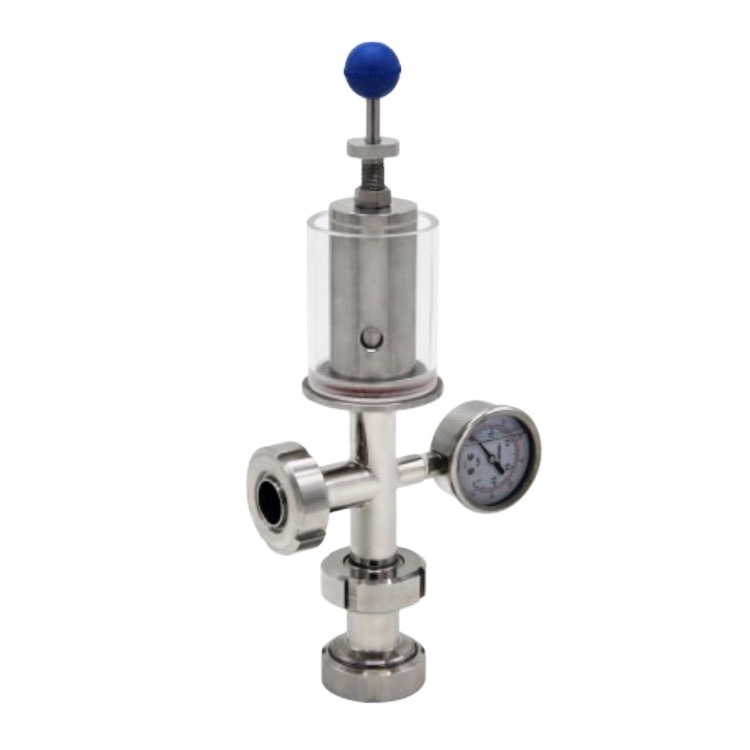 Sanitary DN25-DN50 Stainless Steel 304 316L Air Release Air Evacuation Spunding Valve Price Exhaust Cutout Valve