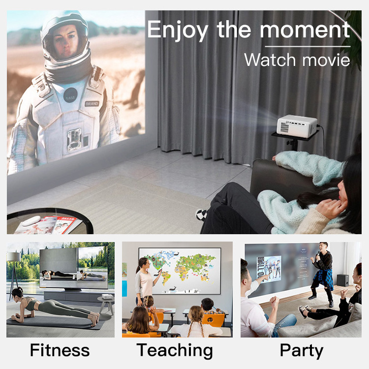 top seller Rd-881C OEM beamer projector connect mobile phone of home theater with music projectors for kids cheap