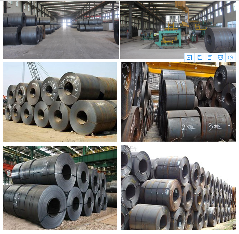 Factory price  Hot Roll Carbon Steel Coil ASTM AISI GBT 0.8 11 16 12 gauge 1mm 0.55mm thickness for Building Material