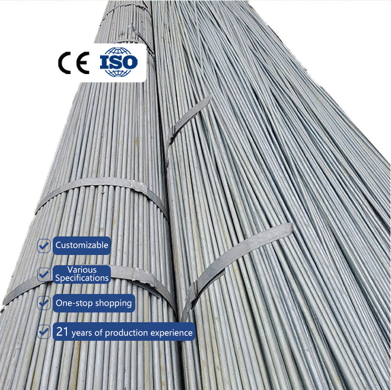 Mild Steel Rod Price SAE AISI 1010 1020 1045 4140 4340 Galvanized Steel Round Bar Galvanized Steel Rod