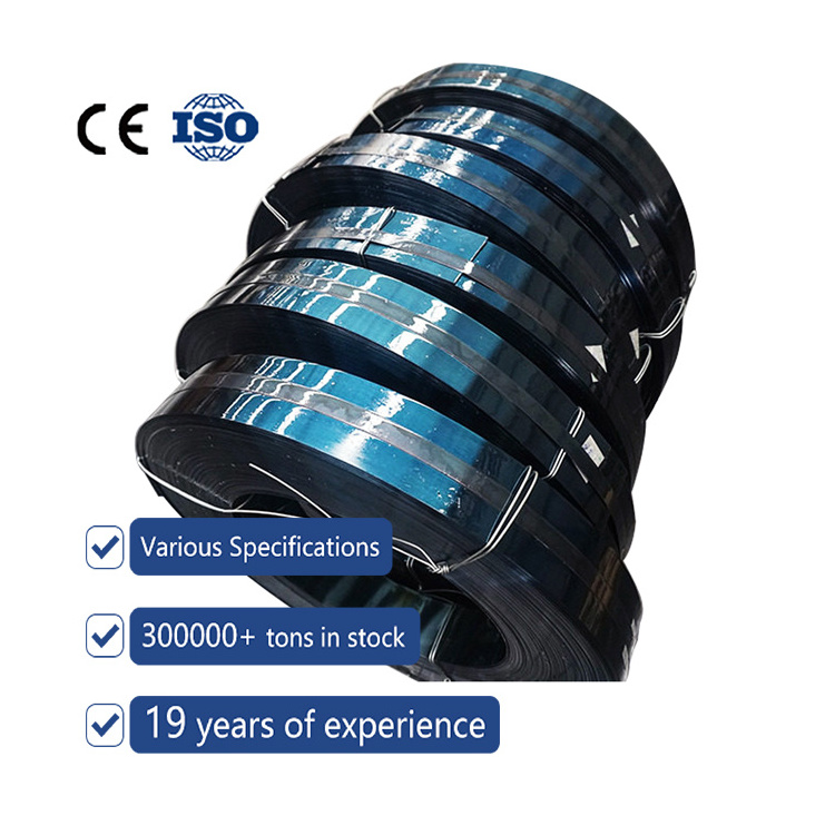 q235 dc01 cold rolled steel strap  hard Tempered bluing packing high carbon spring steel strip Carbon steel strip