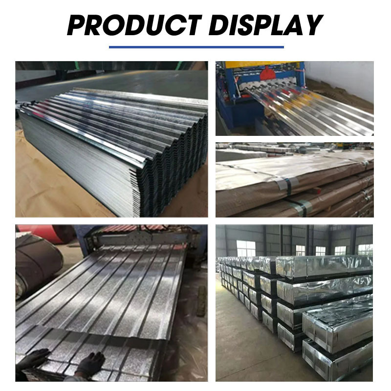 16 Gauge Acero Galvanizado Galvalume Prepainted Iron Corrugated Galvanized Steel Roofing Sheets