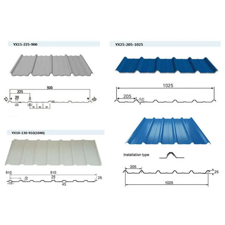 16 Gauge Acero Galvanizado Galvalume Prepainted Iron Corrugated Galvanized Steel Roofing Sheets