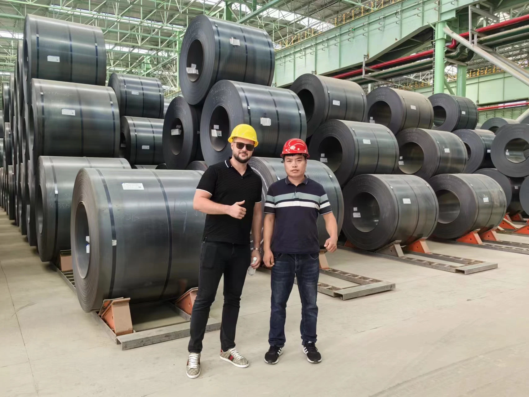 High quality carbon steel coil metal materials q235 hot rolled steel coil for construction