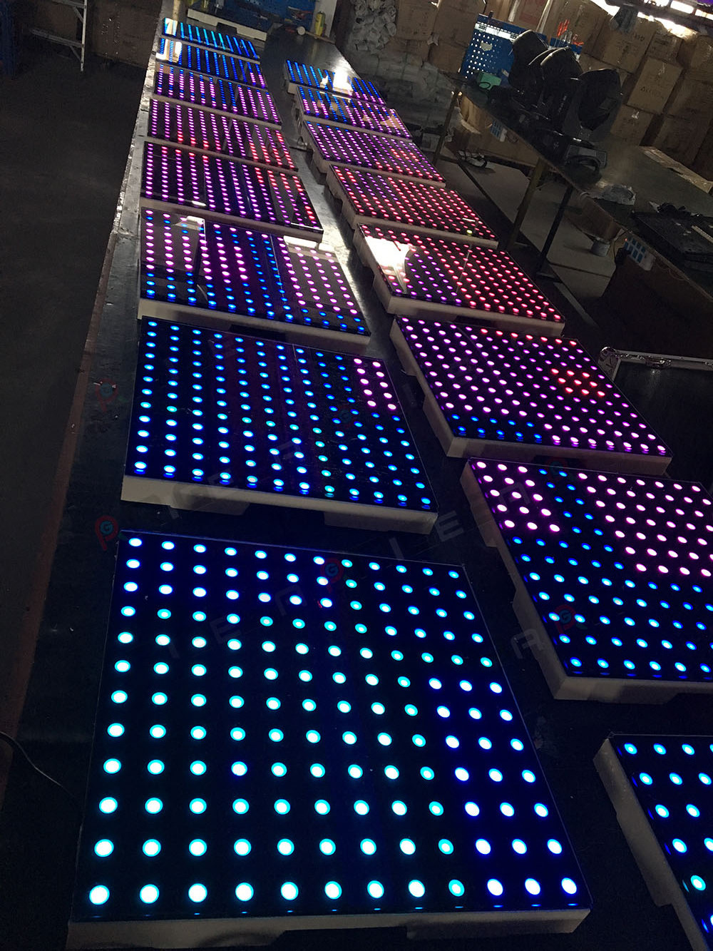 50*50cm hot sale interactive led dance floor panels