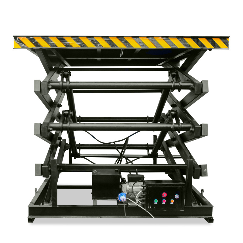 hydraulic scissor rotate and  lift stage