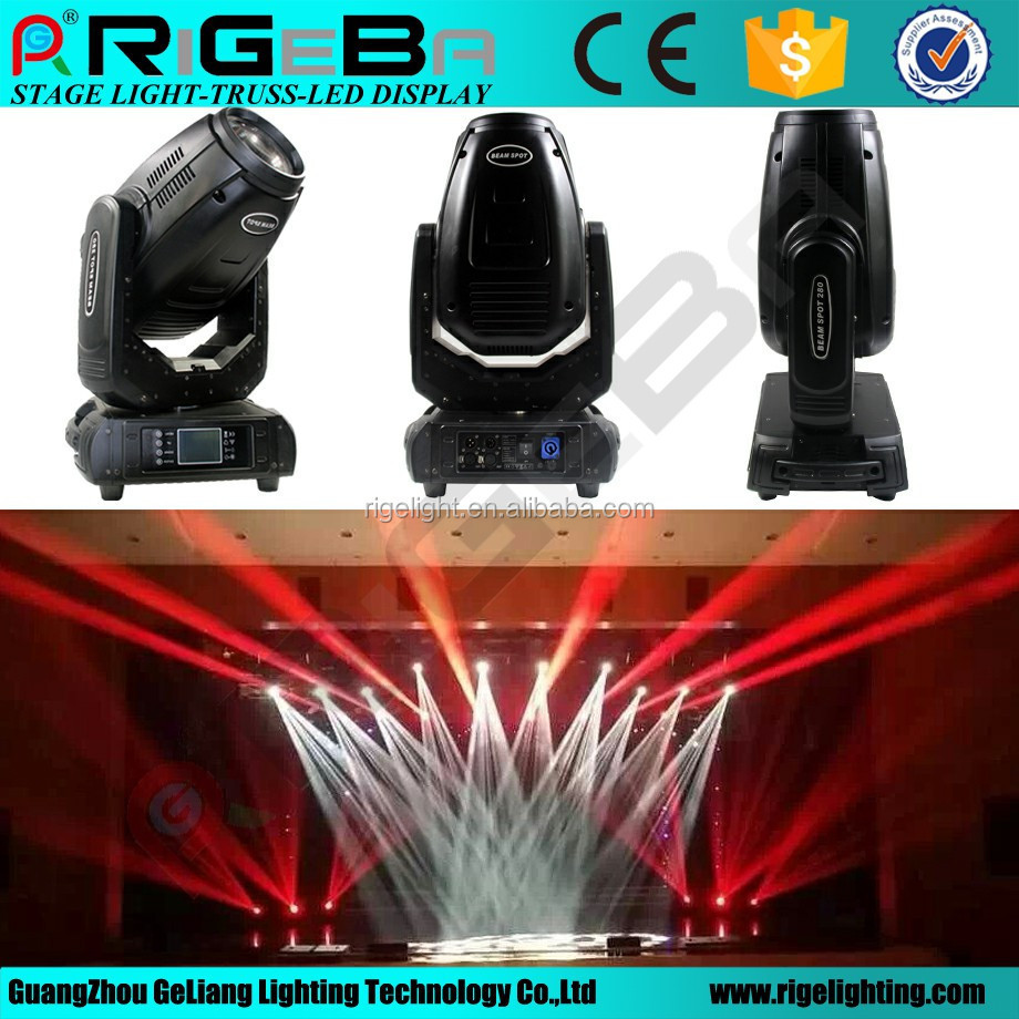 Event decoration Spot light high power 280W 10r beam wash spot light movinghead