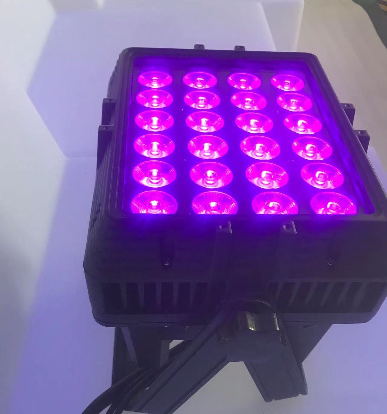 Dmx 512 water proof 240w led uv black wall washer flood spot light