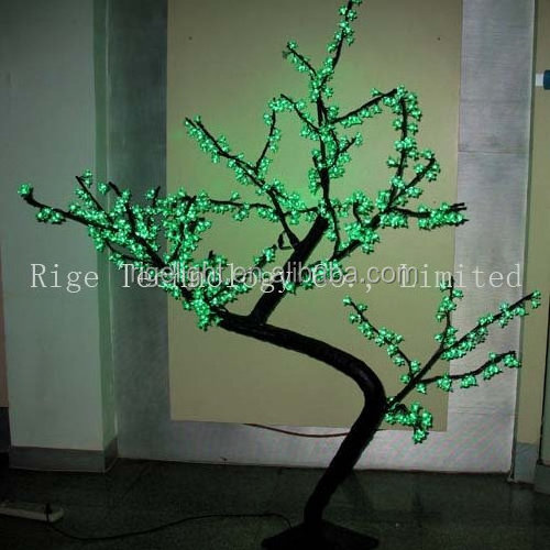 Led peach tree holiday light led garden light