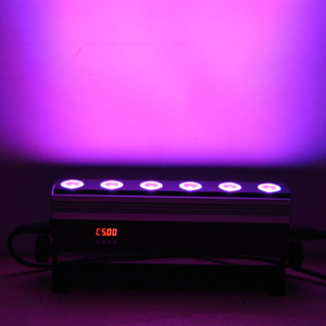 6X10W RGBW 4in1 wall washer/LED light Bar