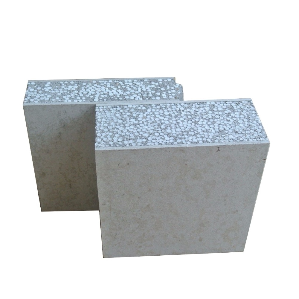 Styrofoam block concrete lightweight exterior eps sandwich wall panels