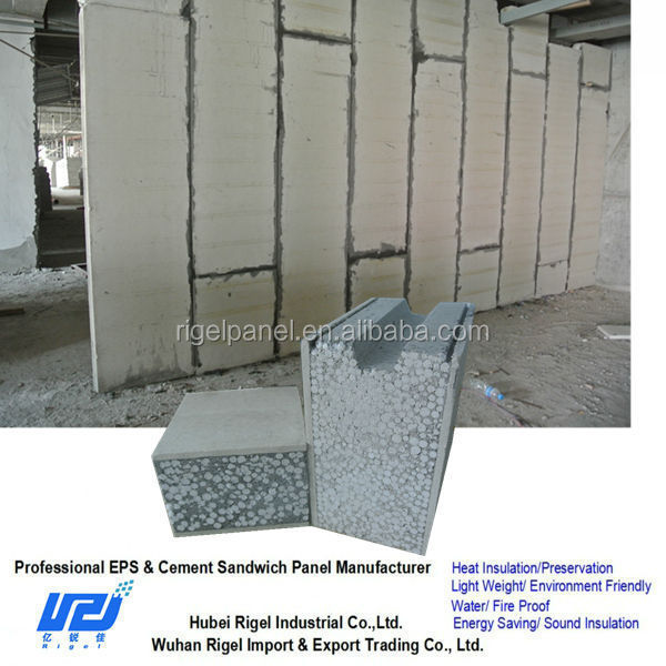 Build house expandable polystyrene removable roof sandwich panel price