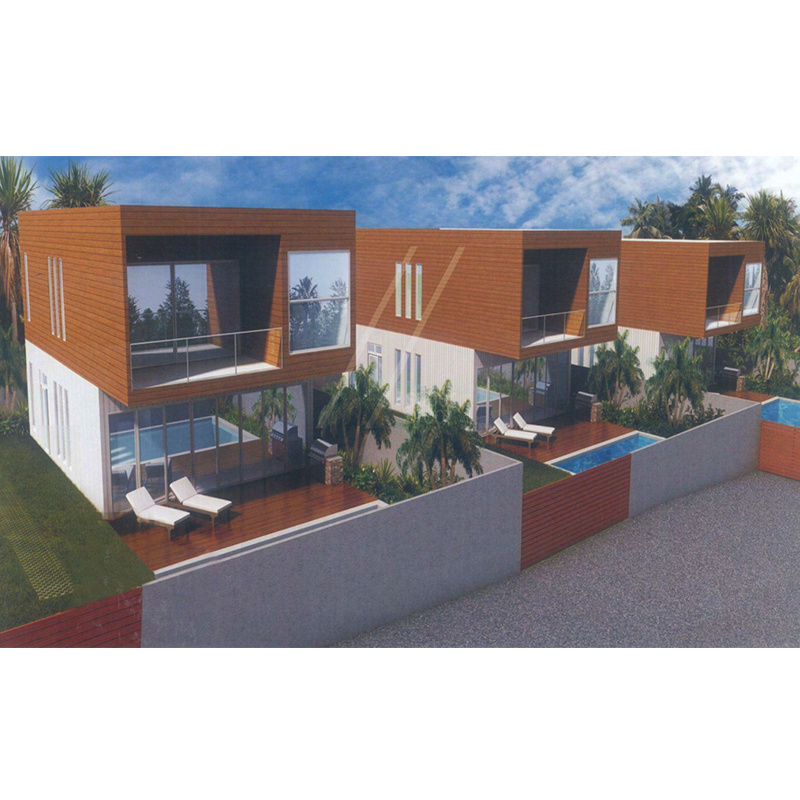 Exported low cost china prefabricated homes