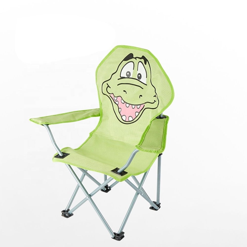 Outdoor small cheap kids children animal folding camping beach chair