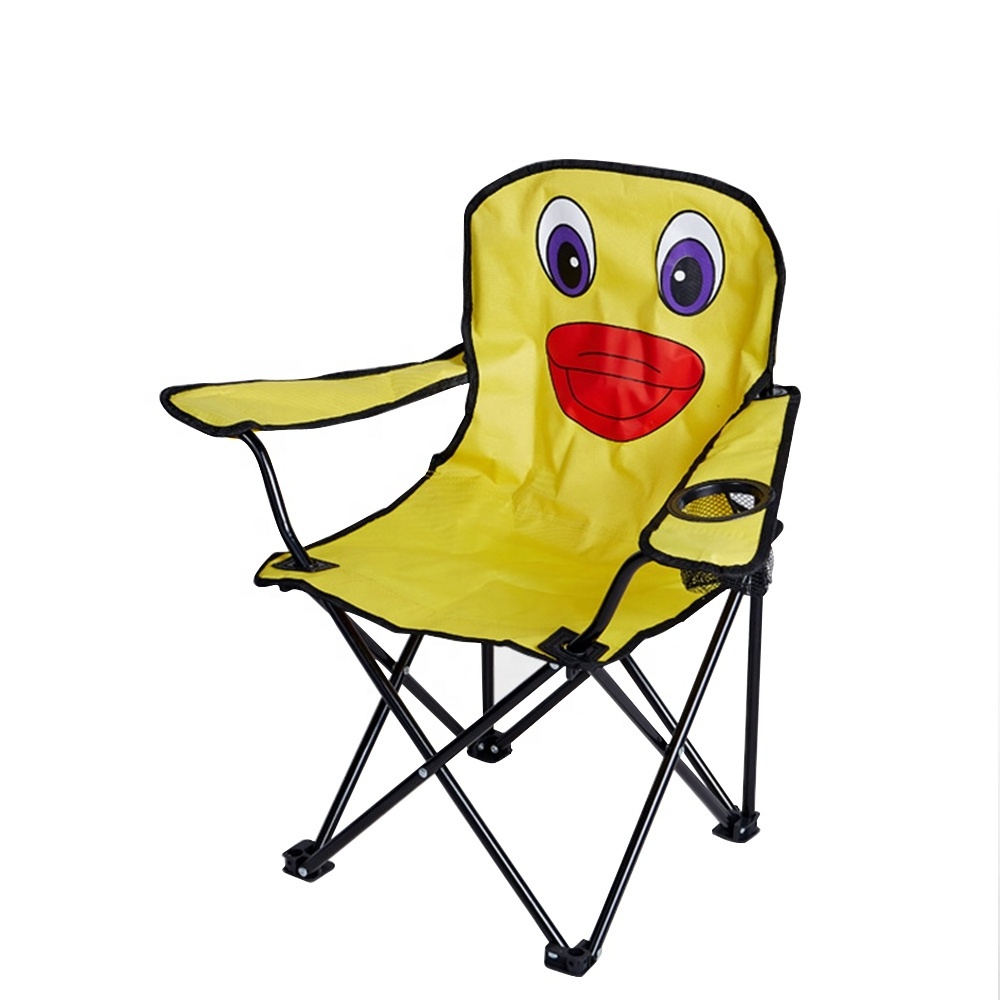 Outdoor small cheap kids children animal folding camping beach chair