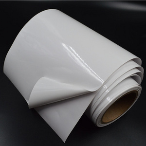 Plastic White PVC Self Adhesive Printing Raw Material Film