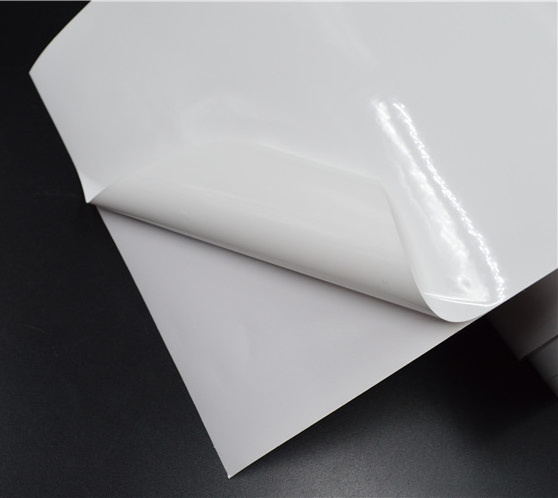 Plastic White PVC Self Adhesive Printing Raw Material Film