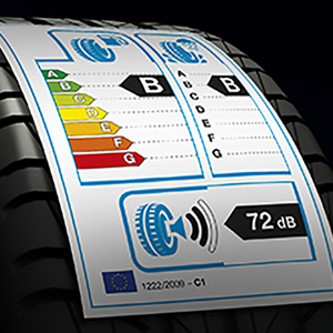 Good Price High Quality 80gsm Semi-glossy Paper Tyre Label Barcode Labels Self Adhesive Tyre Sticker with Aluminized Layer