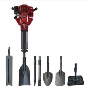 Handheld Multi-Function 8 head Gasoline Drill Hole Digger Planting Digging Machine Tree Mover Machine Gas Powered Hammer Shovels