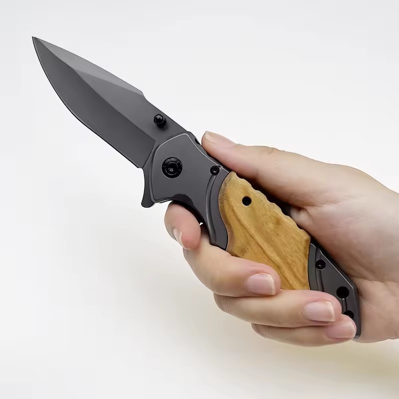 Outdoor Camping Survival Self Defense Tactical Folding Pocket Hunting Custom Knife