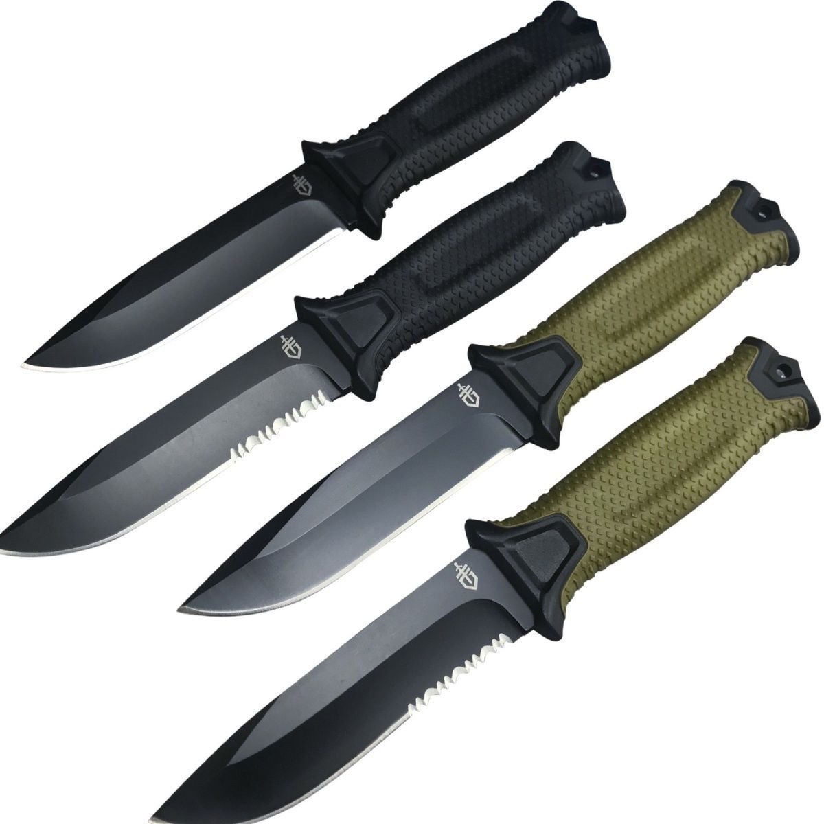 High Carbon Steel Outdoor Camping Knife Wilderness Multi-functional Sharp Fruit Knife High Hardness Straight Knife