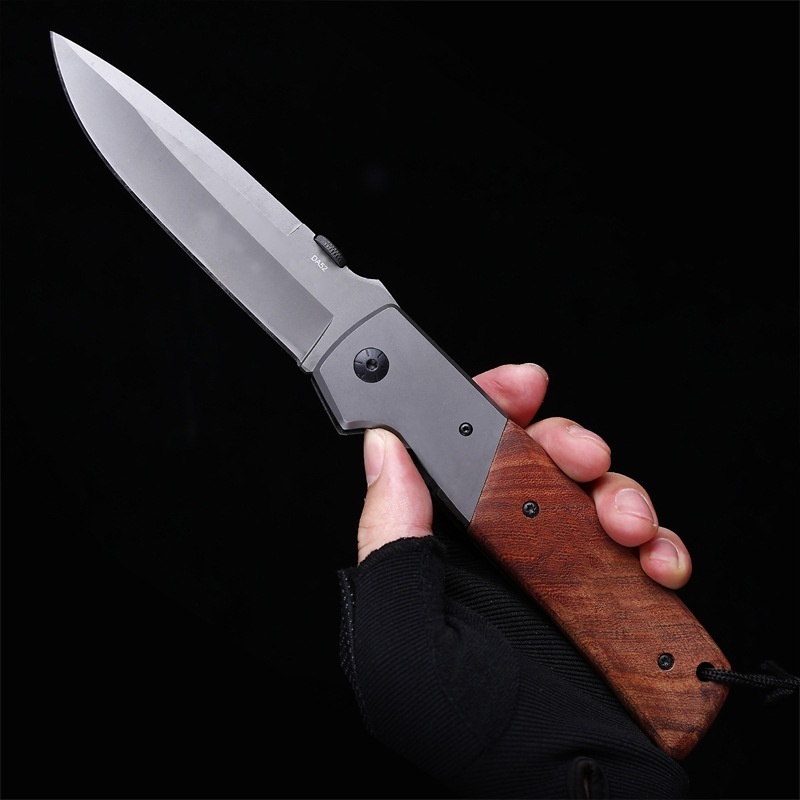 Outdoor High Hardness Folding Knife Stainless Steel Field Heavy Duty Camping Defense Fruit Knife