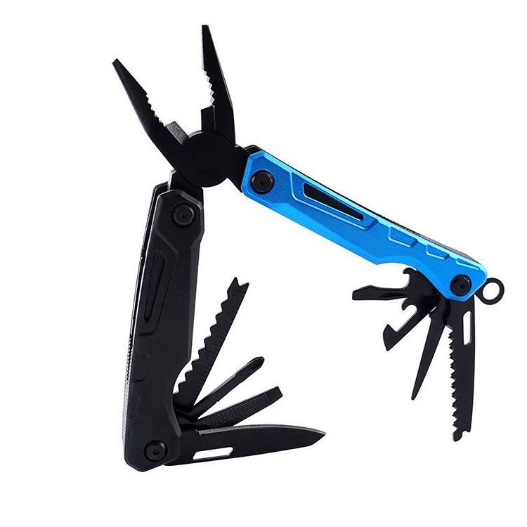 Multitool Plier Pocket Multi Purpose Pliers Survival Gear EDC Multitool Stainless Steel 12 in 1 DIY Accept Customized Logo /