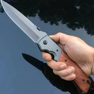 Outdoor High Hardness Folding Knife Stainless Steel Field Heavy Duty Camping Defense Fruit Knife