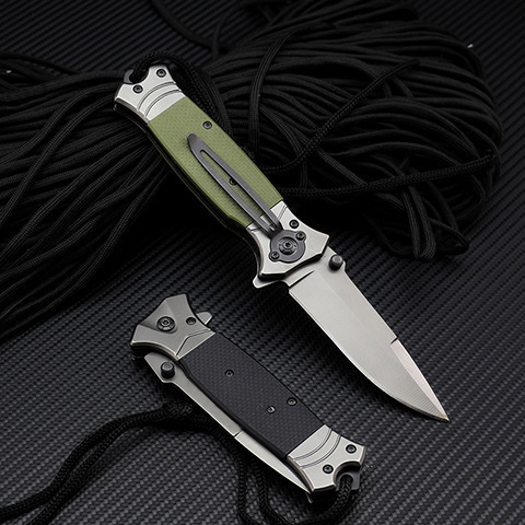 Making Supplies Handmade Outdoor Camping Folding Hunting Survival Knife